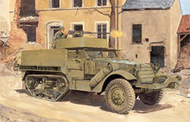 модель Бронемашина M3A1 Half Track (3 in 1)